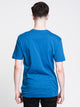 MENS CASTR SHORT SLEEVET-SHIRT- ROYAL BLUE