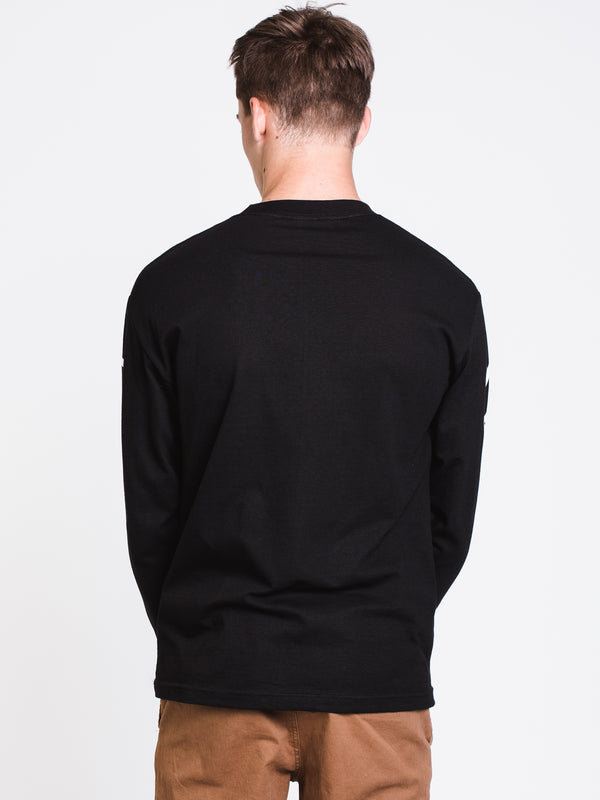 MENS DIS KLEPTO 19 LONG SLEEVET-SHIRT- BLACK