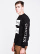 MENS DIS KLEPTO 19 LONG SLEEVET-SHIRT- BLACK