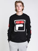 MENS CHEZ LONG SLEEVET-SHIRT- BLACK/WHITE/GOLD