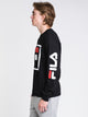 MENS CHEZ LONG SLEEVET-SHIRT- BLACK/WHITE/GOLD