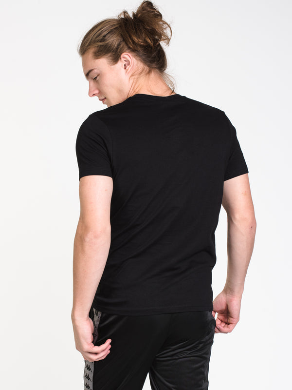 MENS ATH ESTESSI SLIM SHORT SLEEVE T-BLK/SLV