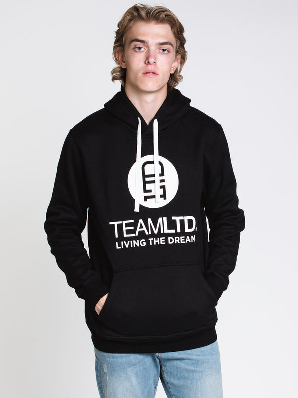 MENS CLASSIC PULLOVER HOODIE- BLACK