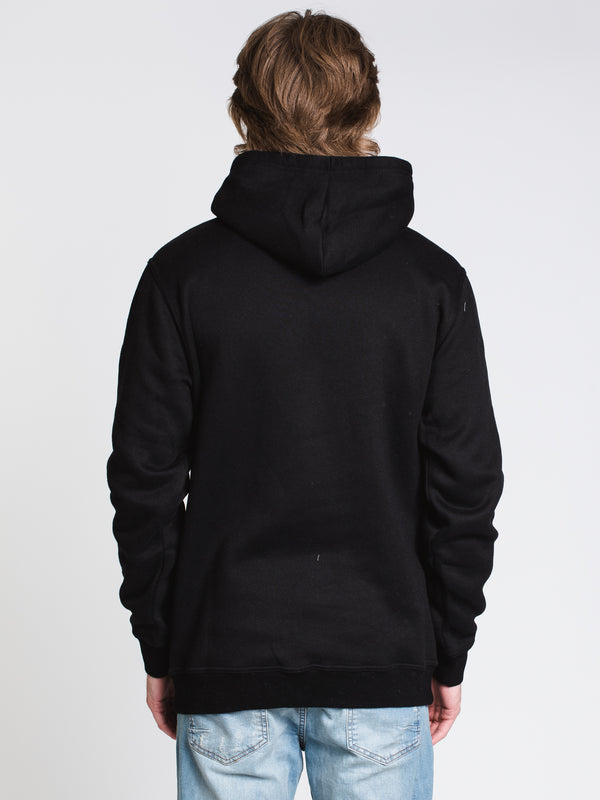 MENS CLASSIC PULLOVER HOODIE- BLACK
