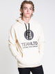 MENS CLASSIC PULLOVER HOODIE- CREAM
