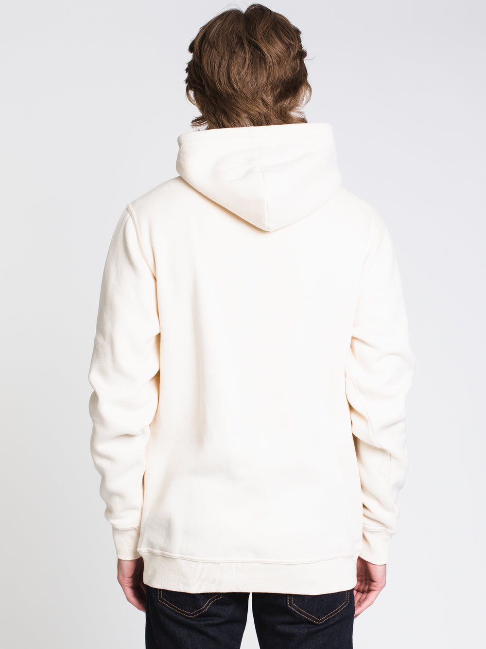 MENS CLASSIC PULLOVER HOODIE- CREAM