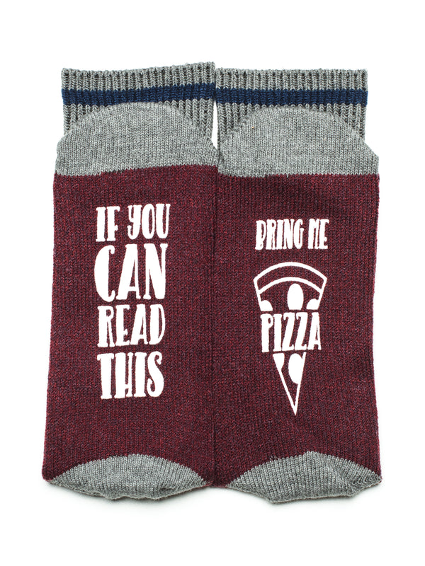 BRING ME PIZZA - BURGUNDY-D5