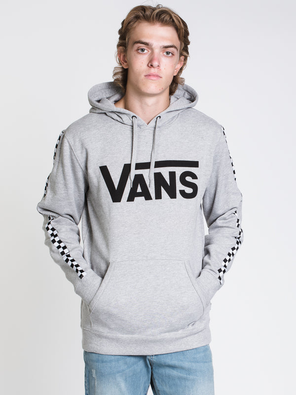 MENS CL CHECKER PULLOVER HD - CEMENT
