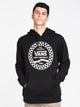 MENS CHECKERED SIDE STR FRONT PULLOVER