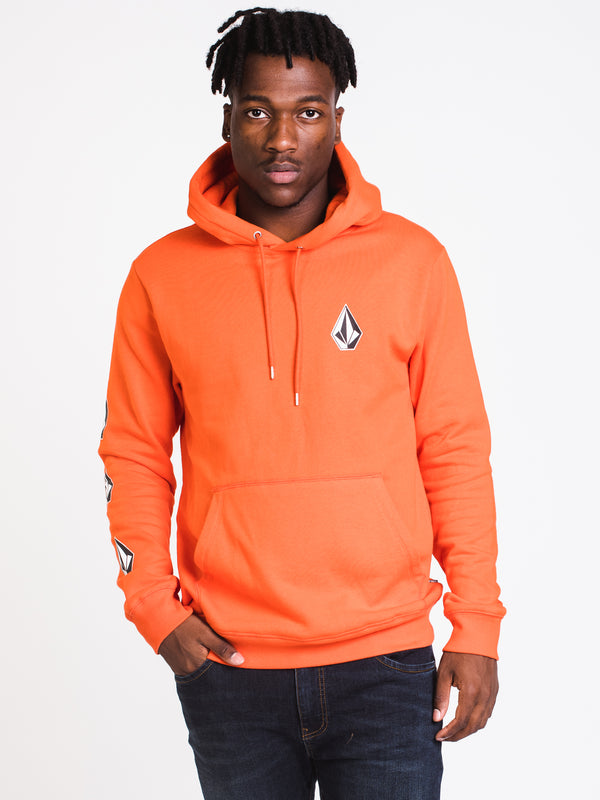 MENS DEADLY STONES PULLOVER HD - ORANGE