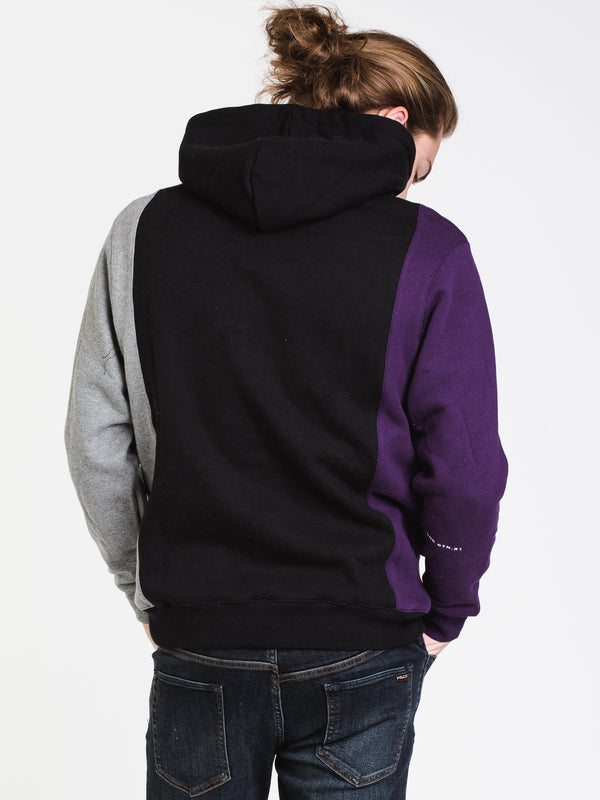 MENS A.P.#2 P/O HOOD - BLACK/GREY